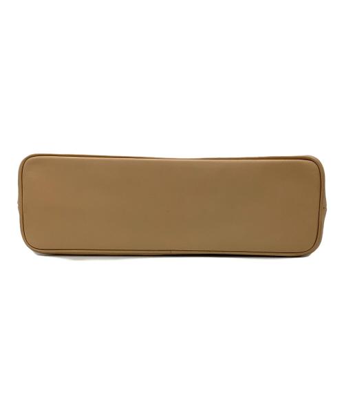 濱野皮革工芸（ハマノヒカクコウゲイ）濱野皮革工芸 (ハマノヒカクコウゲイ) スケルトンバッグ ハンドバッグ ブラウンの古着・服飾アイテム