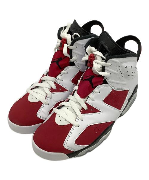 NIKE（ナイキ）NIKE (ナイキ) AIR JORDAN6 Carmine ハイカットスニーカー ホワイト サイズ:cm27の古着・服飾アイテム