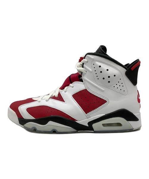 NIKE（ナイキ）NIKE (ナイキ) AIR JORDAN6 Carmine ハイカットスニーカー ホワイト サイズ:cm27の古着・服飾アイテム