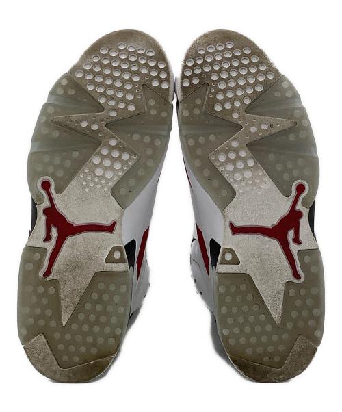 NIKE（ナイキ）NIKE (ナイキ) AIR JORDAN6 Carmine ハイカットスニーカー ホワイト サイズ:cm27の古着・服飾アイテム