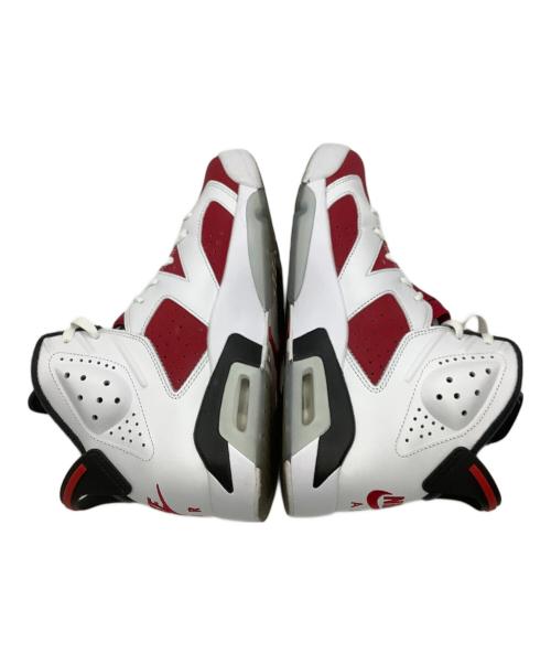 NIKE（ナイキ）NIKE (ナイキ) AIR JORDAN6 Carmine ハイカットスニーカー ホワイト サイズ:cm27の古着・服飾アイテム