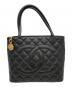 CHANEL（シャネル）の古着「マトラッセ キャビアスキン トートバッグ AO1804」｜ブラック