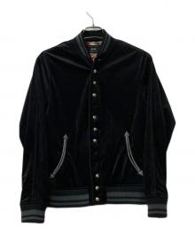 glamb（グラム）の古着「フロリアスカジャケット」｜ブラック