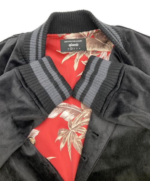glamb（グラム）glamb (グラム) フロリアスカジャケット ブラック サイズ:1の古着・服飾アイテム