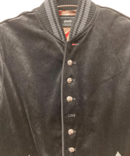 glamb（グラム）glamb (グラム) フロリアスカジャケット ブラック サイズ:1の古着・服飾アイテム
