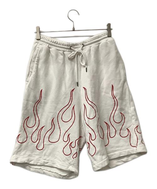 GALFY CRUTCH BRAND（ガルフィークラッチブランド）GALFY CRUTCH BRAND (ガルフィークラッチブランド) セットアップ 炎上大学 パンツセットアップ ホワイト サイズ:中型犬(L)の古着・服飾アイテム