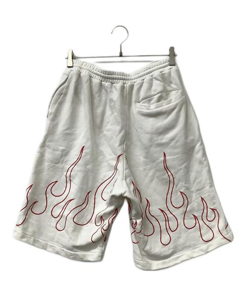 GALFY CRUTCH BRAND（ガルフィークラッチブランド）GALFY CRUTCH BRAND (ガルフィークラッチブランド) セットアップ 炎上大学 パンツセットアップ ホワイト サイズ:中型犬(L)の古着・服飾アイテム