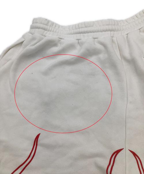 GALFY CRUTCH BRAND（ガルフィークラッチブランド）GALFY CRUTCH BRAND (ガルフィークラッチブランド) セットアップ 炎上大学 パンツセットアップ ホワイト サイズ:中型犬(L)の古着・服飾アイテム