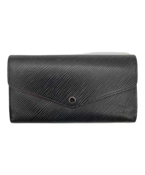 LOUIS VUITTON（ルイ ヴィトン）LOUIS VUITTON (ルイ ヴィトン) エピ ポルトフォイユ･サラ M64322 長財布 ブラックの古着・服飾アイテム
