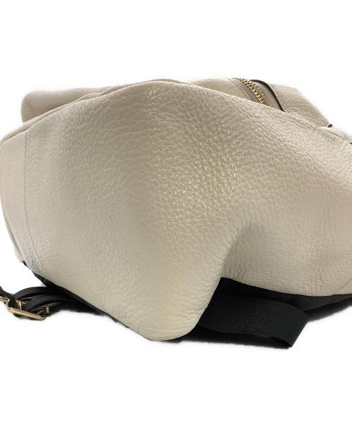COACH（コーチ）COACH (コーチ) リュック チャーリー ペブルドレザーバックパック ホワイトの古着・服飾アイテム