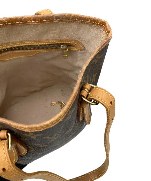 LOUIS VUITTON（ルイ ヴィトン）LOUIS VUITTON (ルイ ヴィトン) ショルダーバッグ モノグラム M42238 バケットPM ブラウンの古着・服飾アイテム