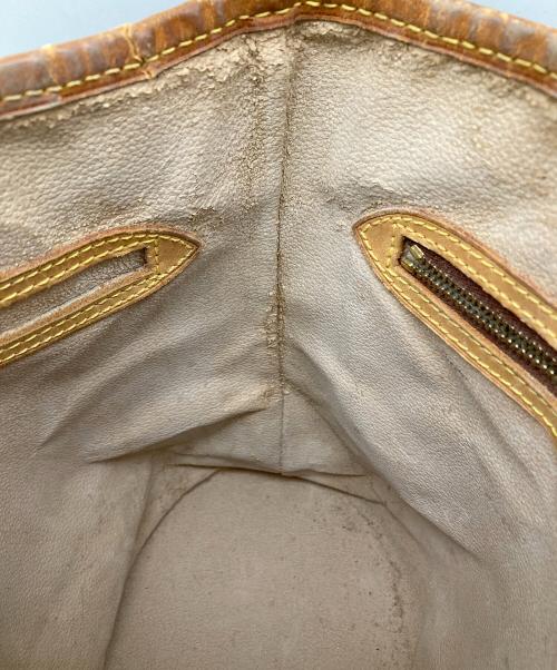 LOUIS VUITTON（ルイ ヴィトン）LOUIS VUITTON (ルイ ヴィトン) ショルダーバッグ モノグラム M42238 バケットPM ブラウンの古着・服飾アイテム