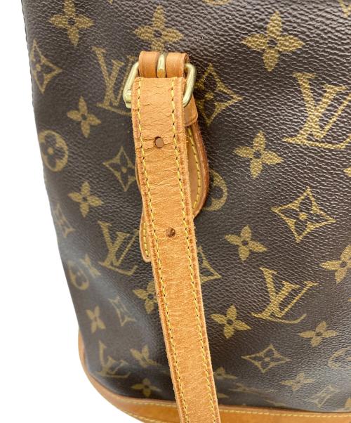 LOUIS VUITTON（ルイ ヴィトン）LOUIS VUITTON (ルイ ヴィトン) ショルダーバッグ モノグラム M42238 バケットPM ブラウンの古着・服飾アイテム