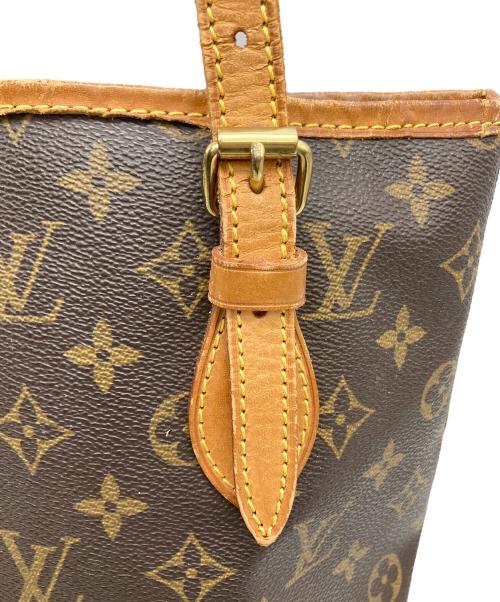 LOUIS VUITTON（ルイ ヴィトン）LOUIS VUITTON (ルイ ヴィトン) ショルダーバッグ モノグラム M42238 バケットPM ブラウンの古着・服飾アイテム
