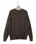 AURALEE (オーラリー) スーパーハイゲージスウェット ブラウン サイズ:5：10000円