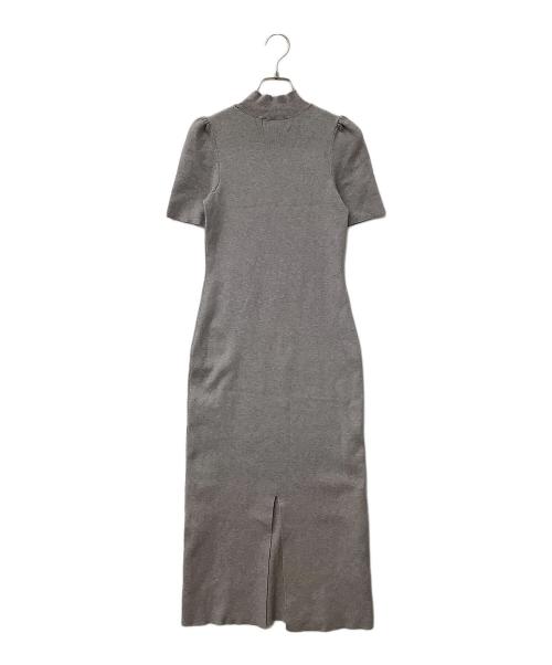 Lily Brown（リリーブラウン）Lily Brown (リリーブラウン) ビスチェセットニットワンピース グレー サイズ:Fの古着・服飾アイテム