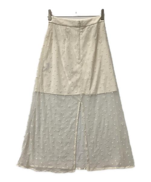 Snidel（スナイデル）Snidel (スナイデル) バリエシアースカート ベージュの古着・服飾アイテム