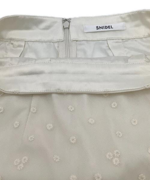 Snidel（スナイデル）Snidel (スナイデル) バリエシアースカート ベージュの古着・服飾アイテム