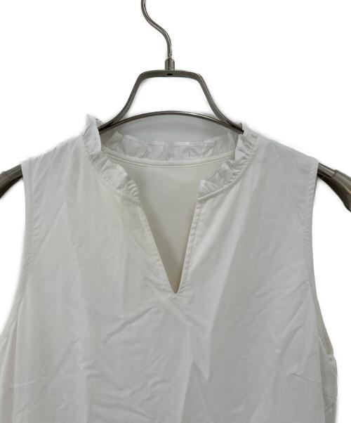 Snidel（スナイデル）Snidel (スナイデル) アシメニットコンビワンピース ホワイト サイズ:Fの古着・服飾アイテム