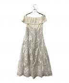 DazzliNダズリン）の古着「シアージャカードコルセットワンピース」｜ホワイト