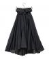 FRAY ID（フレイ アイディー）の古着「オーガンジーサーキュラースカート」｜ネイビー