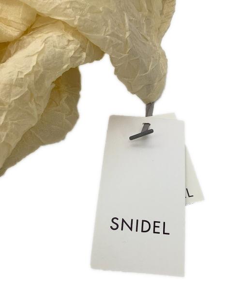 Snidel（スナイデル）Snidel (スナイデル) シアーシャーリングブラウス イエロー サイズ:Fの古着・服飾アイテム