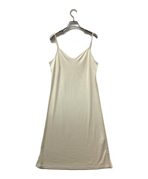 FRAY ID（フレイ アイディー）FRAY ID (フレイ アイディー) 2wayHerレースドレス ベージュの古着・服飾アイテム