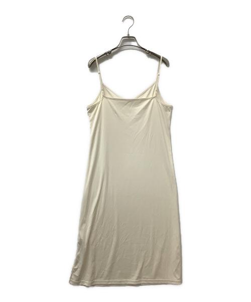 FRAY ID（フレイ アイディー）FRAY ID (フレイ アイディー) 2wayHerレースドレス ベージュの古着・服飾アイテム