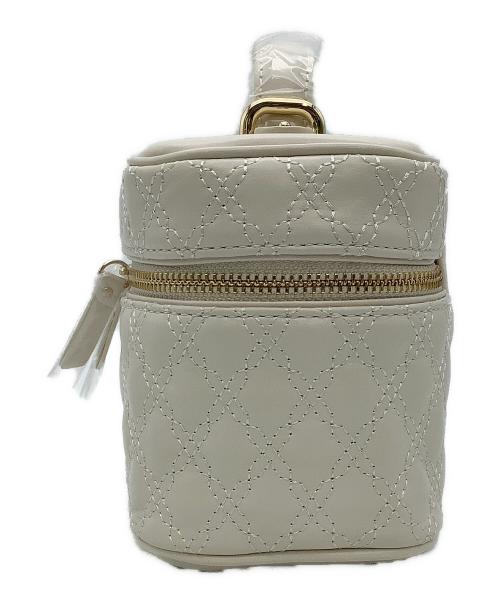 Snidel（スナイデル）Snidel (スナイデル) キルティングバニティバッグ SNVT252001 ホワイトの古着・服飾アイテム