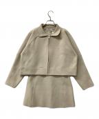 Snidelスナイデル）の古着「ミニニットセットアップ」｜ブラウン