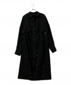 resilレジル）の古着「ロングシャツ」｜ブラック