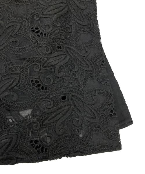 resil（レジル）resil (レジル) ロングシャツ ブラック サイズ:Mの古着・服飾アイテム