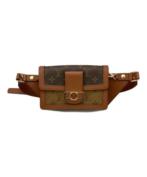 LOUIS VUITTON（ルイ ヴィトン）LOUIS VUITTON (ルイ ヴィトン) ボディーバッグ モノグラム バムバッグ・ドーフィール ブラウンの古着・服飾アイテム