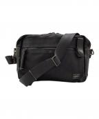 PORTERポーター）の古着「HEAT（ヒート） ショルダーバッグ」｜ブラック