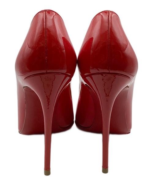 Christian Louboutin（クリスチャン・ルブタン）Christian Louboutin (クリスチャン・ルブタン) ハイヒール エナメルハイヒールパンプス レッド サイズ:35 1/2の古着・服飾アイテム