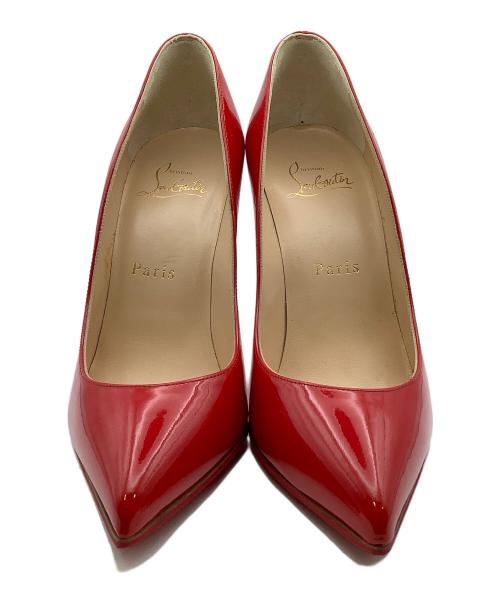 Christian Louboutin（クリスチャン・ルブタン）Christian Louboutin (クリスチャン・ルブタン) ハイヒール エナメルハイヒールパンプス レッド サイズ:35 1/2の古着・服飾アイテム