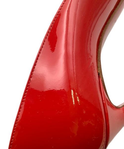 Christian Louboutin（クリスチャン・ルブタン）Christian Louboutin (クリスチャン・ルブタン) ハイヒール エナメルハイヒールパンプス レッド サイズ:35 1/2の古着・服飾アイテム