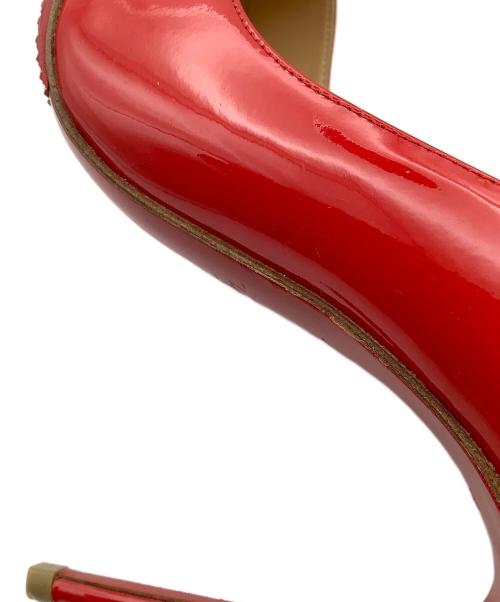 Christian Louboutin（クリスチャン・ルブタン）Christian Louboutin (クリスチャン・ルブタン) ハイヒール エナメルハイヒールパンプス レッド サイズ:35 1/2の古着・服飾アイテム