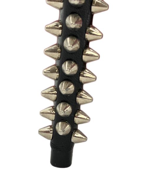 Christian Louboutin（クリスチャン・ルブタン）Christian Louboutin (クリスチャン・ルブタン) ハイヒールパンプス スタッズ ブラック×レッド サイズ:35 1/2の古着・服飾アイテム