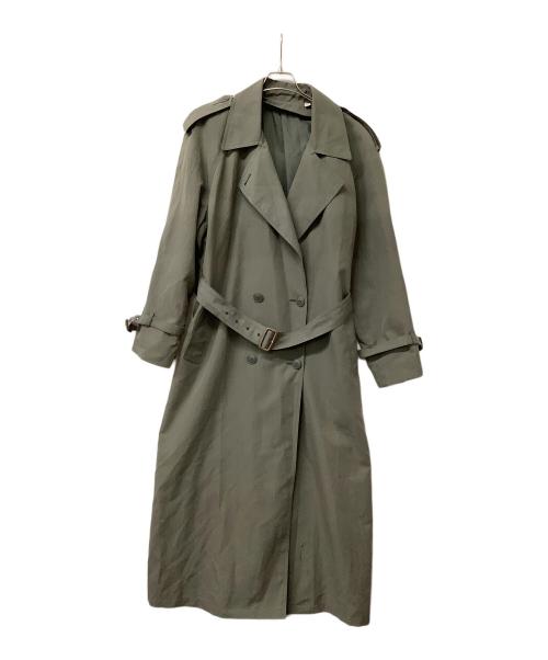london fog（ロンドンフォグ）london fog (ロンドンフォグ) トレンチコート グリーン サイズ:14 REGの古着・服飾アイテム