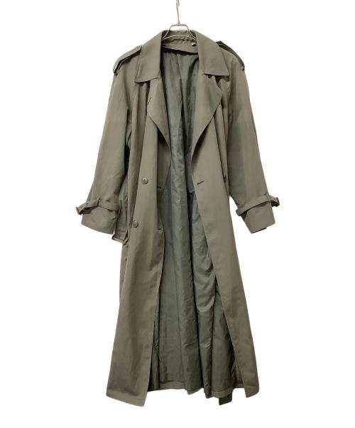 london fog（ロンドンフォグ）london fog (ロンドンフォグ) トレンチコート グリーン サイズ:14 REGの古着・服飾アイテム