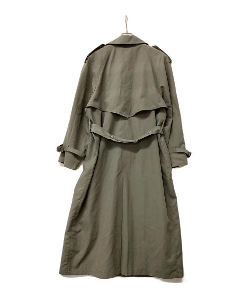 london fog（ロンドンフォグ）london fog (ロンドンフォグ) トレンチコート グリーン サイズ:14 REGの古着・服飾アイテム
