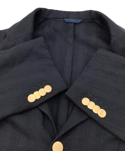 Errico Formicola（エリコフォルミコラ）Errico Formicola (エリコフォルミコラ) 3Bテーラードジャケット ネイビー サイズ:44の古着・服飾アイテム