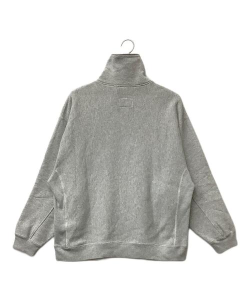 MONKEY TIME（モンキータイム）MONKEY TIME (モンキータイム) Champion (チャンピオン) ハーフジップスウェット リバースウィーブ グレー サイズ:Largeの古着・服飾アイテム