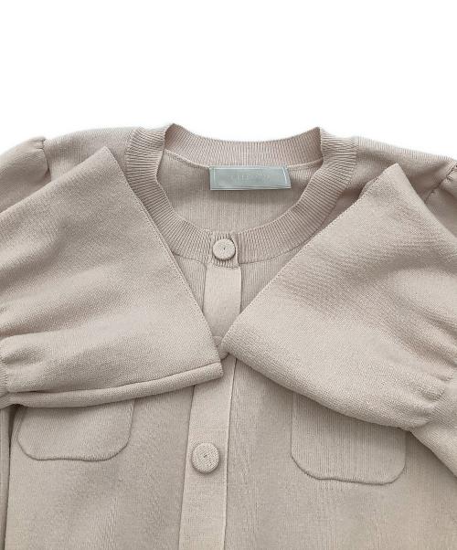 CELFORD（セルフォード）CELFORD (セルフォード) スプリングニットドレス ピンク サイズ:36の古着・服飾アイテム