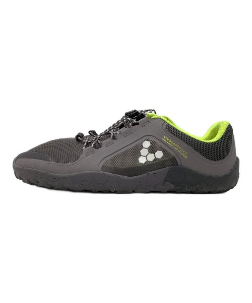 VIVOBARE FOOT（ビボベアフット）VIVOBARE FOOT (ビボベアフット) VIVOBARE FOOT Vivobarefoot PRIMUS TRAIL II FG グレー×ライムイエロー サイズ:EUR 40の古着・服飾アイテム