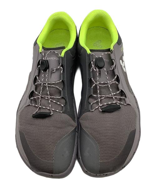 VIVOBARE FOOT（ビボベアフット）VIVOBARE FOOT (ビボベアフット) VIVOBARE FOOT Vivobarefoot PRIMUS TRAIL II FG グレー×ライムイエロー サイズ:EUR 40の古着・服飾アイテム