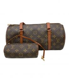 LOUIS VUITTON（ルイ ヴィトン）の古着「ハンドバッグ モノグラム パピヨンGM M51365」｜ブラウン