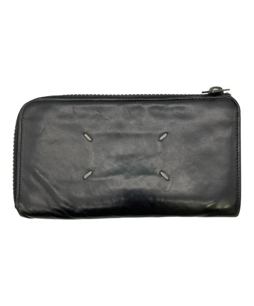 Maison Margiela（メゾンマルジェラ）Maison Margiela (メゾンマルジェラ) 長財布 ブラックの古着・服飾アイテム