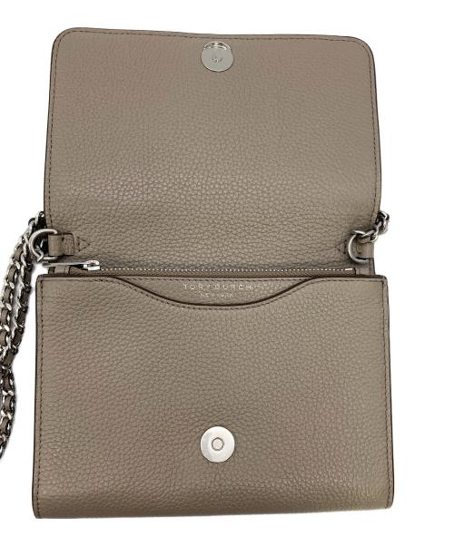 TORY BURCH（トリーバーチ）TORY BURCH (トリーバーチ) チェーンショルダーバッグ グレーの古着・服飾アイテム